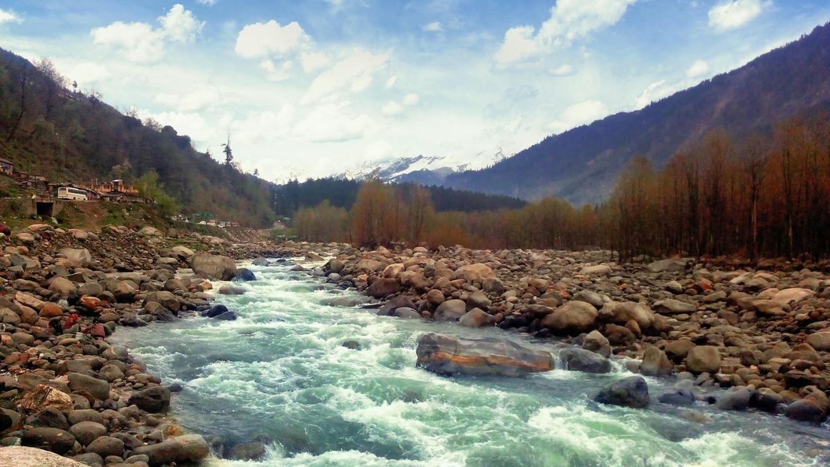 Manali Kasol Parvati River Himachal Pradesh